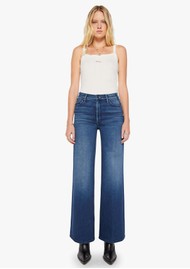 MOTHER DENIM Hustler Roller Sneak Wide Leg Jeans - Homecoming High