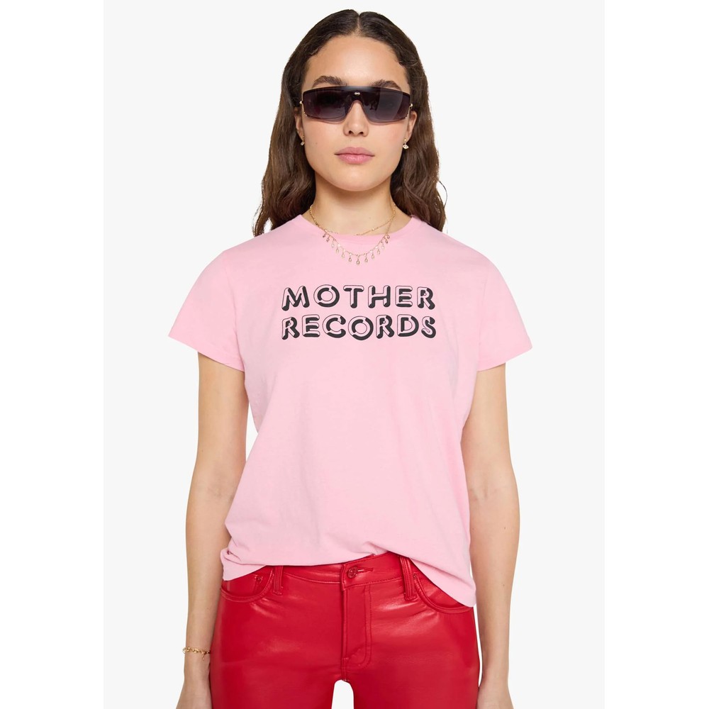 MOTHER DENIM The Boxy Goodie Goodie T-Shirt - Mother Records
