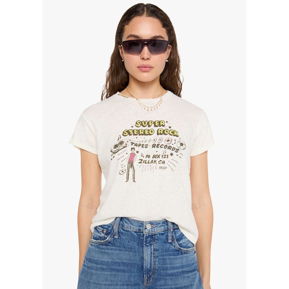 MOTHER DENIM The Sinful T-Shirt - Super Stereo