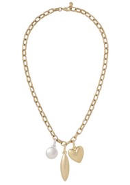 ROXANNE ASSOULIN Token Charm Necklace - Gold