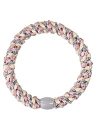 KKNEKKI Single Hair Band - Dusty Green Light Pink