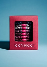 KKNEKKI Hair Bundle 8 Pack - Berry Edition