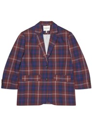 MUNTHE Caketta Oversized Blazer - Plum