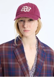 MUNTHE Camden Baseball Cap - Berry