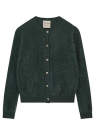 JUMPER 1234 Brushed Cashmere Cardigan - Breen