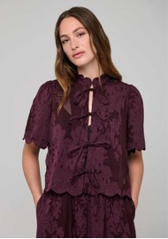 DEA KUDIBAL Anjadea Jacket - Flora Berry