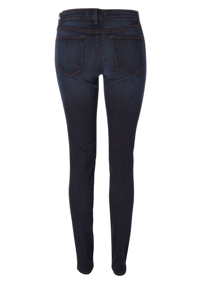 J Brand Super Skinny Mid Rise Jeans 