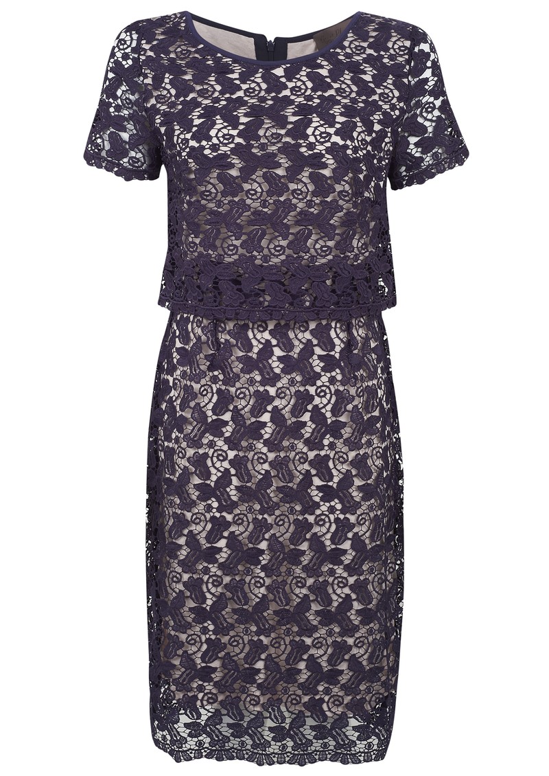 Great Plains Tulip Garden Lace Dress Tulip Blue