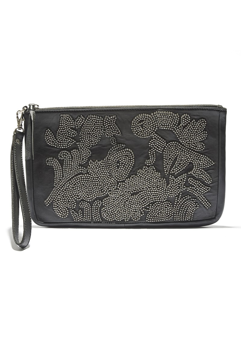 Twist & Tango Macy Embellished Clutch Bag in Black
